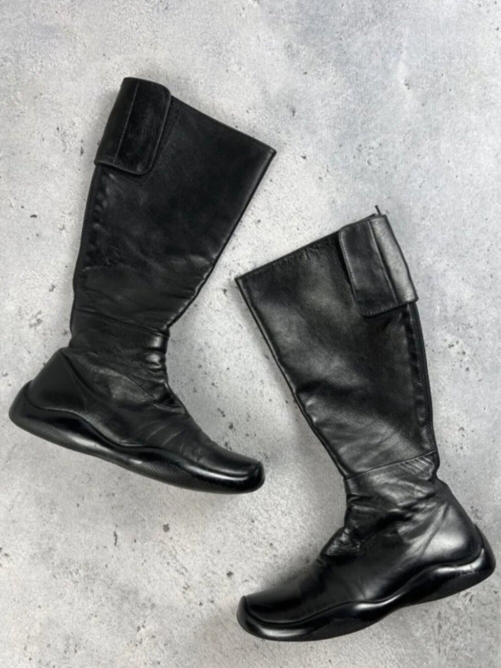 Vintage Prada Riding Boots